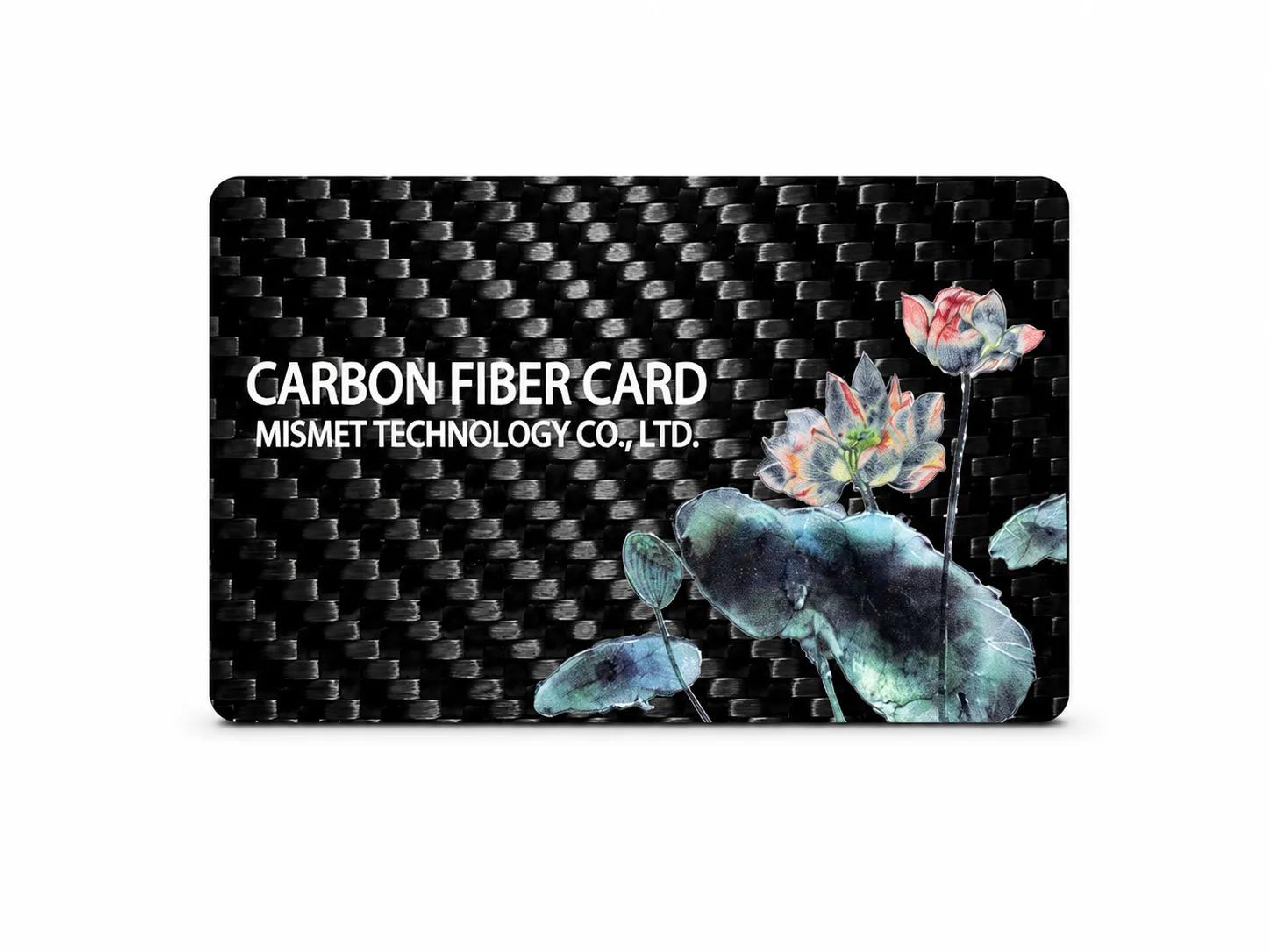 Carte de Visite Personnalisée – Luxe Fibre de Carbone | Impression Mémorable