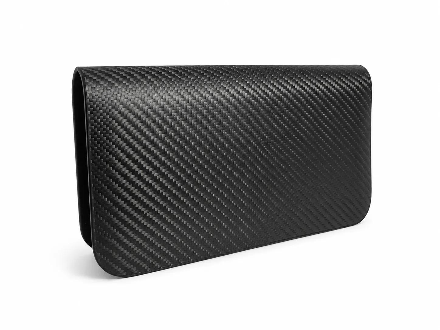 Luxury Carbon Fiber Men's Clutch Wallet – Lightweight RFID Travel Organizer — premium carbon fiber product detail