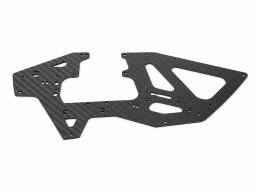 Placa Lateral Dron – Fibra de Carbono | Grado Competición — carbon fiber product angle 1