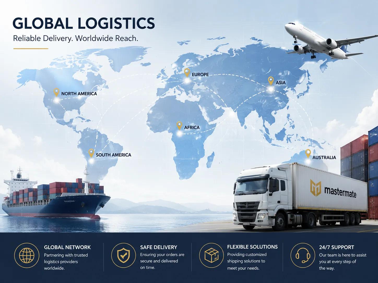 Global Logistics | Fast Worldwide Shipping for Custom Carbon Fiber Products