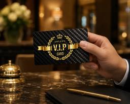 Custom Carbon Fiber VIP Cards | Luxury Membership Card Manufacturer — carbon fiber product angle 5