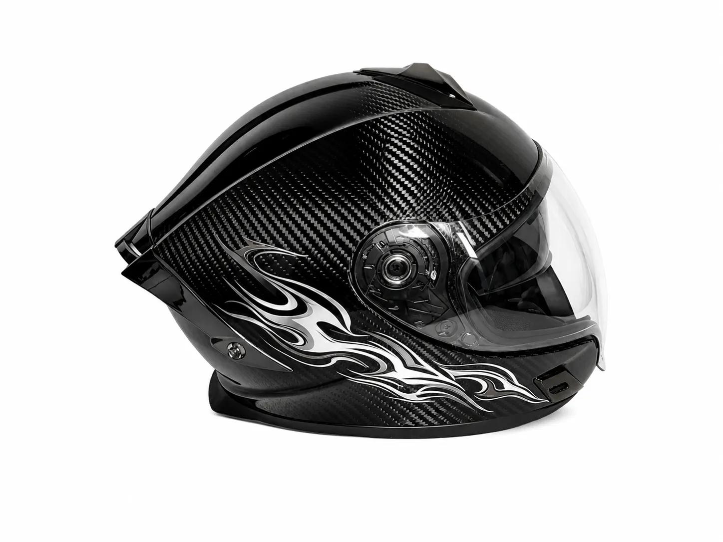 Custom Carbon Fiber Motorcycle Helmet OEM — DOT / ECE Paths