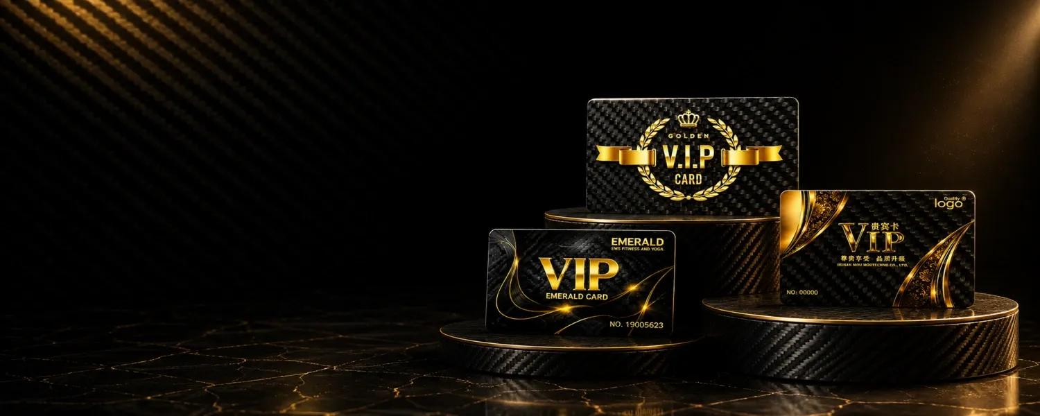 Custom Carbon Fiber VIP Cards and Membership Cards