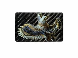 Custom Carbon Fiber NFC Card Manufacturer | Smart Business Cards with QR Code — carbon fiber product angle 6