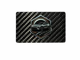Custom Carbon Fiber NFC Card Manufacturer | Smart Business Cards with QR Code — carbon fiber product angle 5