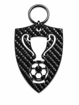 Custom Carbon Fiber Key Tags – Genuine 3K Carbon Fiber | Logo OEM — carbon fiber product angle 4