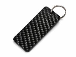 Custom Carbon Fiber Key Tags – Genuine 3K Carbon Fiber | Logo OEM — carbon fiber product angle 3