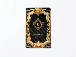 Custom Carbon Fiber Table Numbers – Luxury Wedding & Event Table Signs — carbon fiber product angle 3