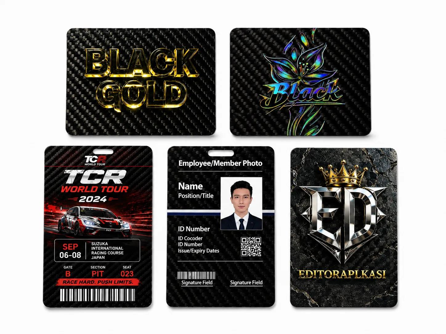 Custom Carbon Fiber Cards, NFC Cards and Business Cards