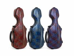 Custom Carbon Fiber Cello Case – Lightweight Protective Instrument Case — carbon fiber product angle 1