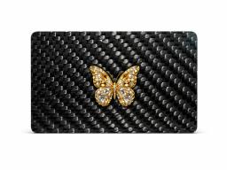 Custom Carbon Fiber Business Cards | Personalized Luxury Cards — carbon fiber product angle 3