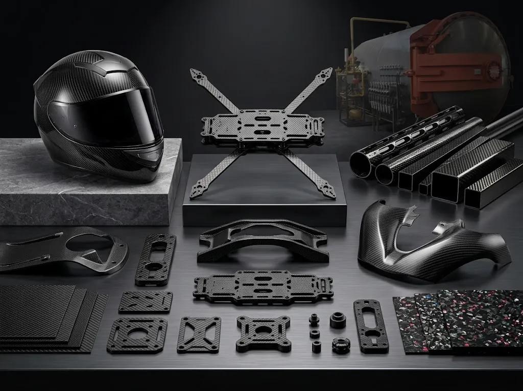 Custom Carbon Fiber Parts OEM ODM Manufacturer