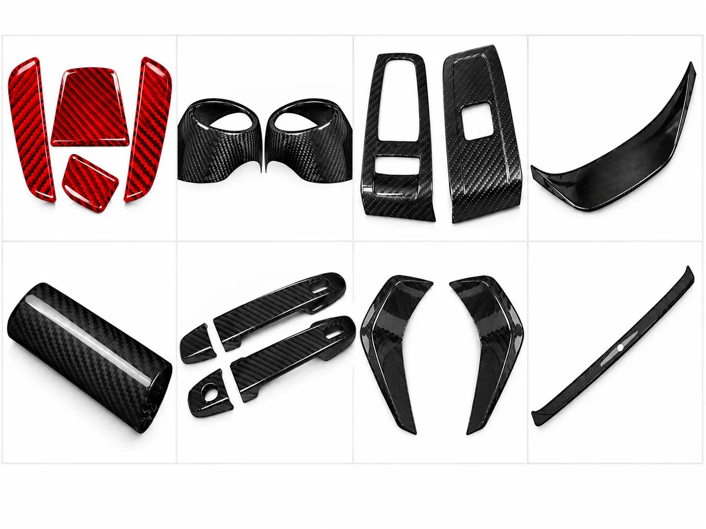 Custom Carbon Fiber Automotive Accessories & Interior Trim Parts — premium carbon fiber product detail