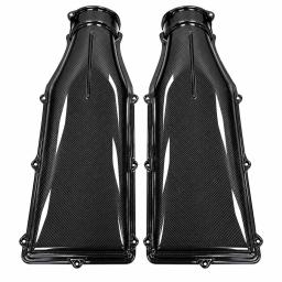 Custom Ferrari 812 Carbon Fiber Engine Bay Cover Kit — carbon fiber product angle 5