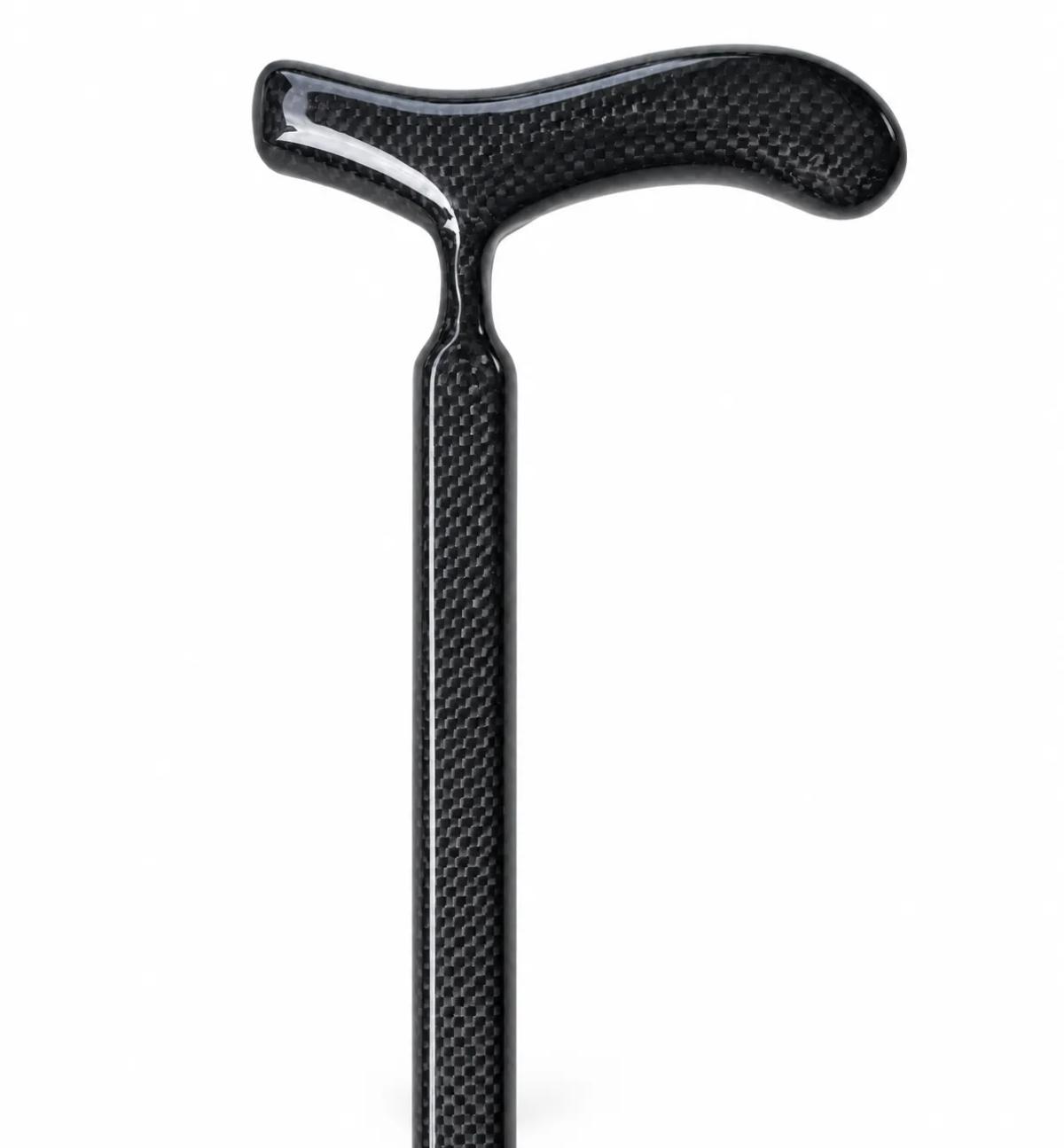 Custom Carbon Fiber Walking Canes & Trekking Poles – Lightweight Hiking Sticks | OEM/ODM Manufacturer — carbon fiber close-up view 2