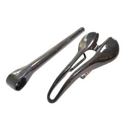 3K Carbon Fiber Bicycle Seatpost & Saddle – Custom Carbon Fiber Bike Components — carbon fiber product angle 5