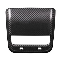Genuine Dry Carbon Fiber Rear Air Vent Cover for Tesla Model 3 (2019–2022) & Model Y (2020–2022) — carbon fiber product angle 1