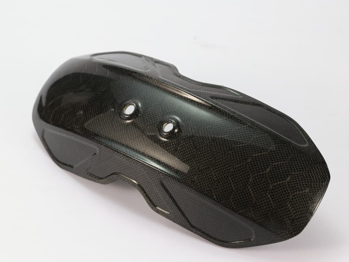 Carbon fiber automotive body panels — hoods spoilers and diffusers