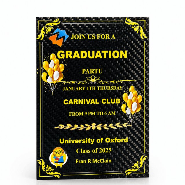 Custom Carbon Fiber Invitation Cards | Wedding, Party, Business Cards Manufacturer — related carbon fiber product