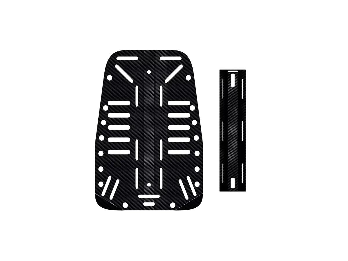 Carbon Fiber Diving Backplate – Ultra-Lightweight Technical Scuba Backplate