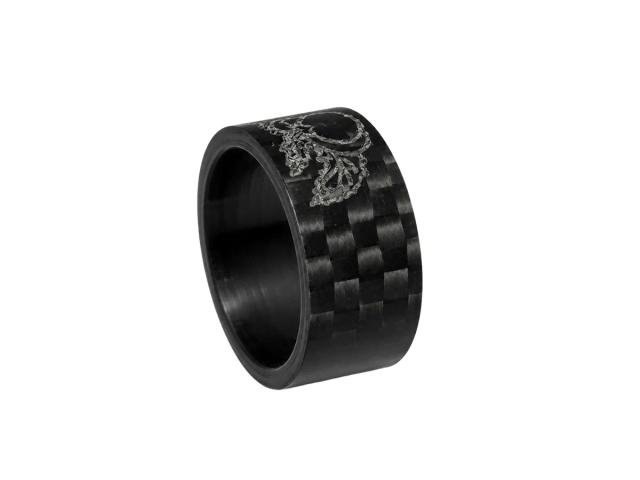Custom Engraved Carbon Fiber Ring – Personalized CNC Carved Wedding Band — related carbon fiber product