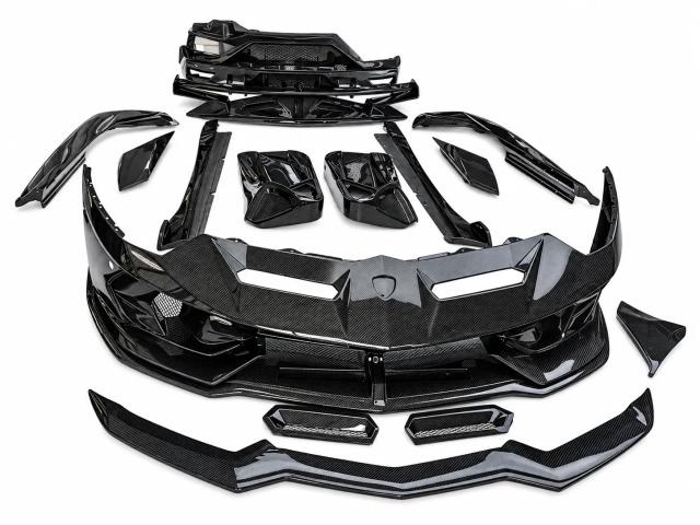 Lamborghini Aventador to SVJ Dry Carbon Fiber Full Body Kit | Custom Aero Upgrade — related carbon fiber product